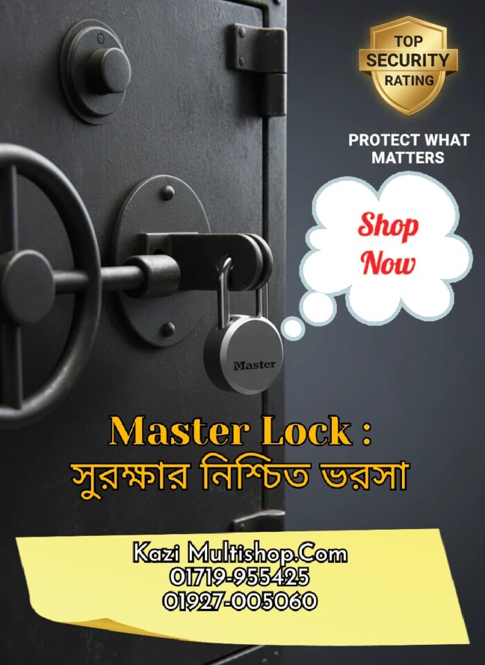 Master Lock Heavy Duty Keyed Padlock - Image 3
