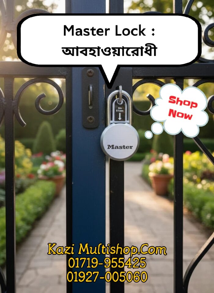 Master Lock Heavy Duty Keyed Padlock - Image 4